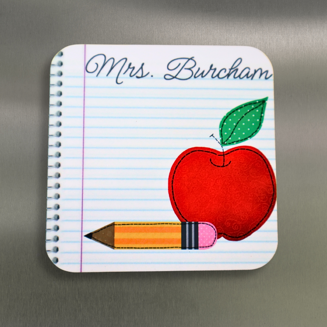 Custom Notebook Magnet