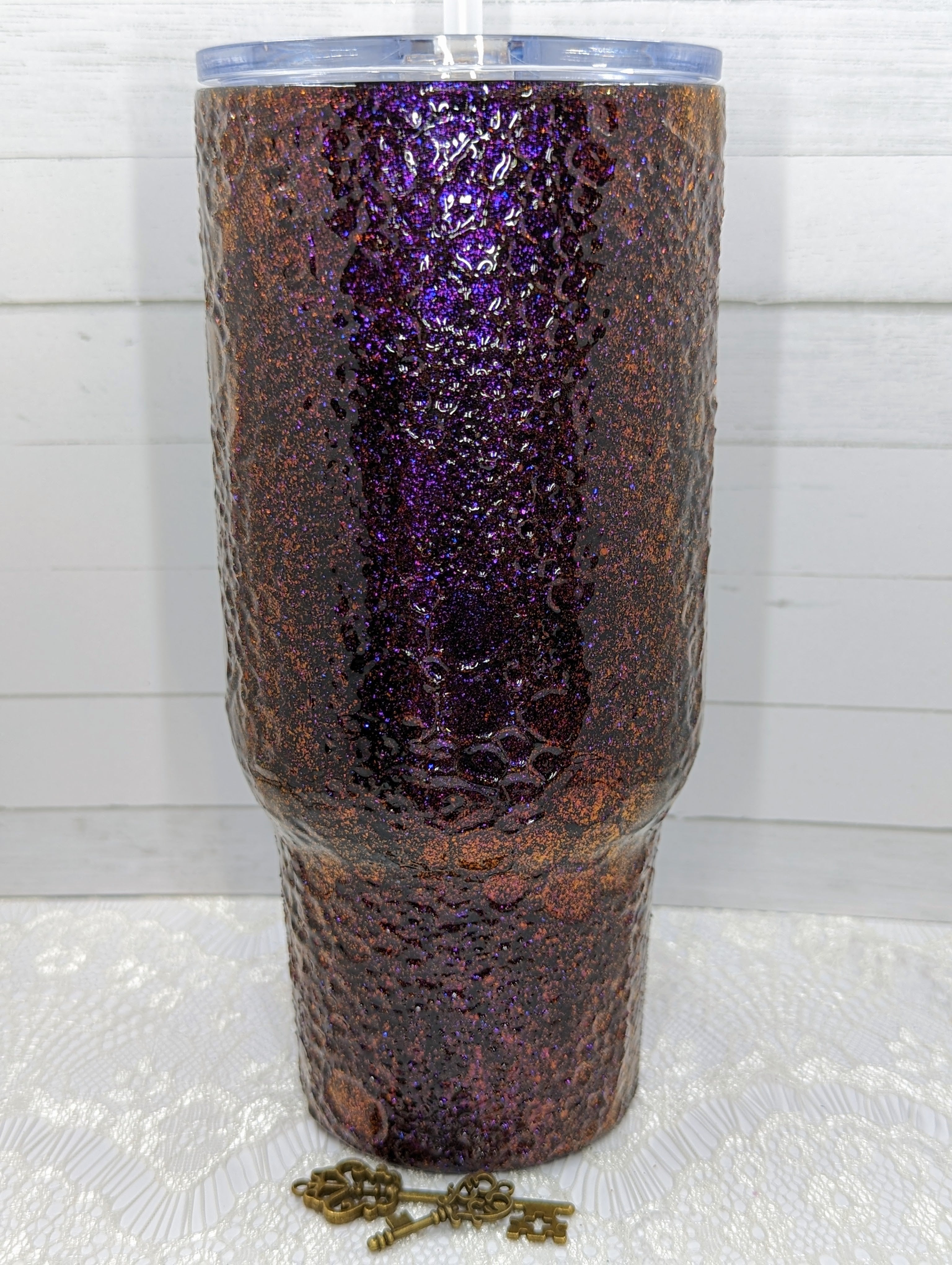 32oz Color Shifting Dragon Skin Tumbler